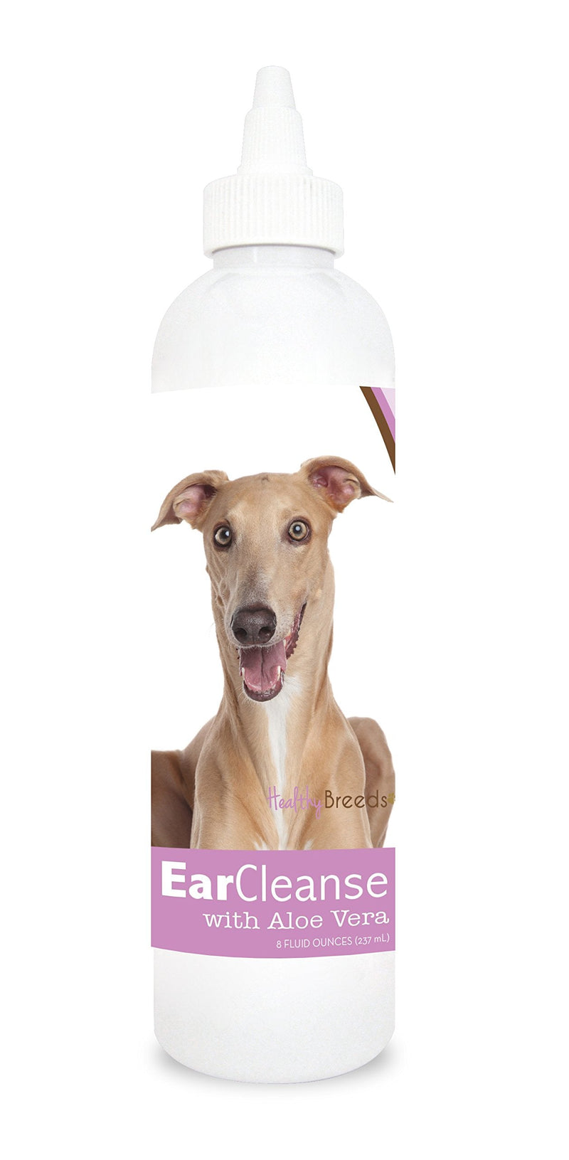 Healthy Breeds Italian Greyhound Ear Cleanse with Aloe Vera Sweet Pea and Vanilla 8 oz