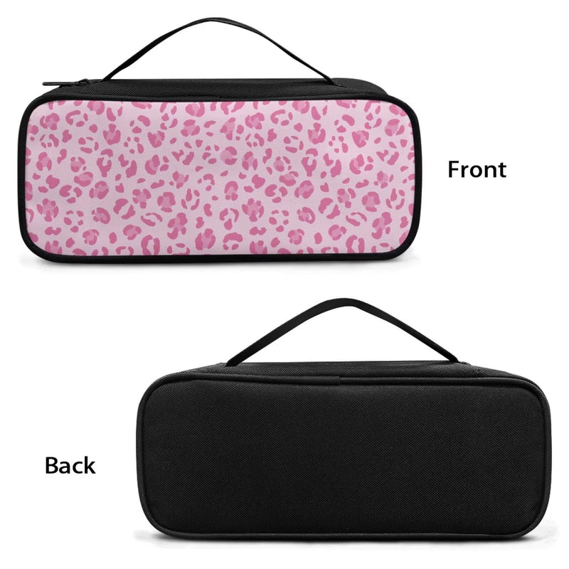 Pink Leopard Print Stethoscope Case Fits 3M Littmann Classic III,Lightweight II S.E,MDF Acoustica Deluxe Dual Head,Cardiology IV,Stethoscope Holder for Nurse Accessories for Work Pink Leopard Print