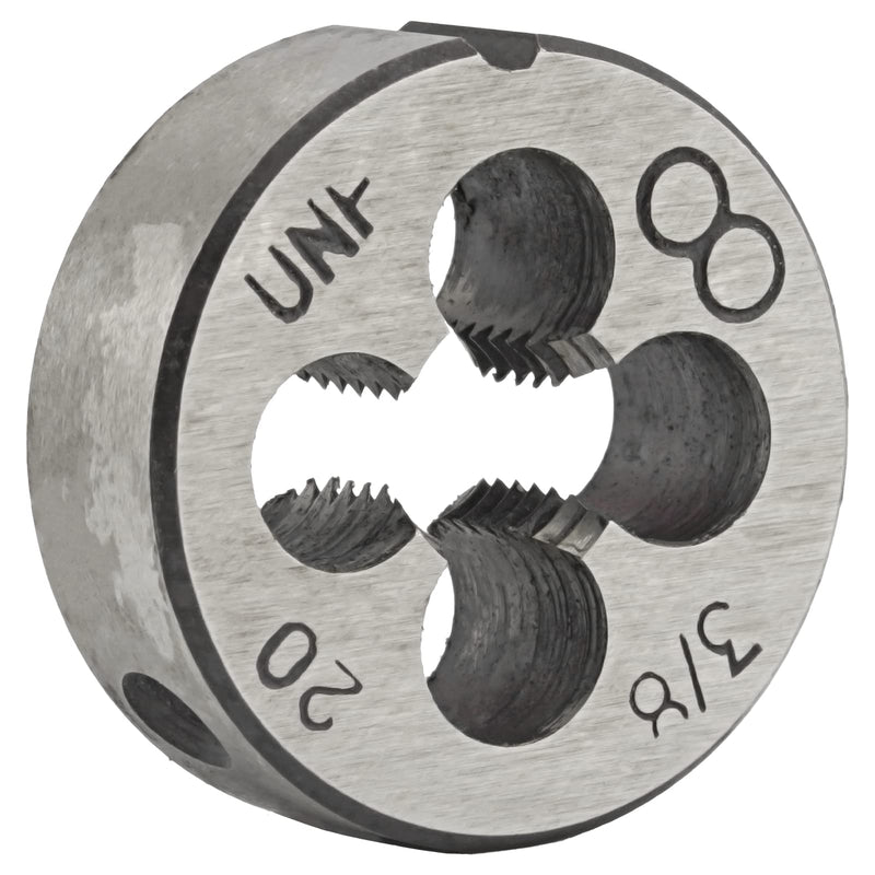 3/8"-20 UN HSS Tap And Die Set, 3/8 x 20 UN Machine Thread Tap And UN Round Thread Die Right Hand 3/8''-20 UN