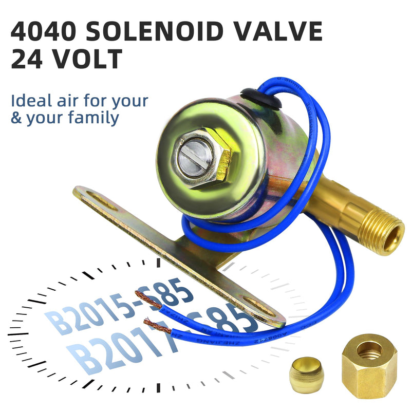 Humidifier Water Solenoid Valve 4040 Replacement Humidifier Valve 0.25 inches