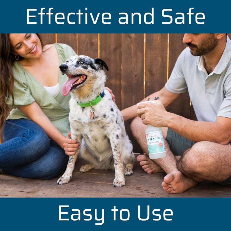 Wondercide - Flea, Tick and Mosquito Spray for Dogs, Cats, and Home - Flea and Tick Killer, Control, Prevention, Treatment - with Natural Essential Oils - Powered by Plants - Pet and Family Safe 16 OZ Cedarwood - PawsPlanet Australia