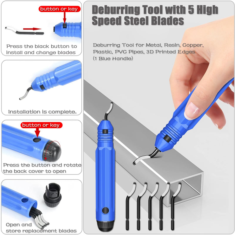 Ratcheting Tubing Cutter, Copper Pipe Cutter, Tubing Cutter 5/16" To 1 1/8", 2 in 1-360° Close Quarters Tube Compact Cutter with Deburring Tool, Pex Cutter Tool for Cutting Copper and Metal Pipes.