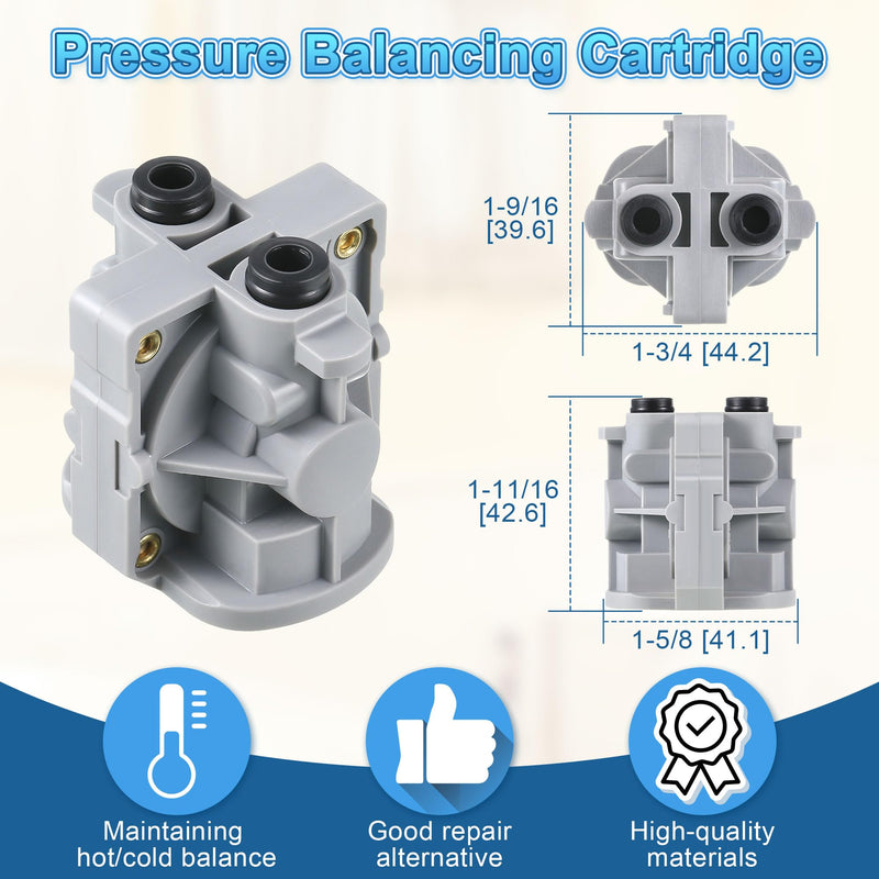 Dreyoo 1 Pcs Replacement for 974291 Pressure Balancing Cartridge, Tub and Shower Cartridge Compatible with Price Pfister 0X8/JX8/VB8/JV8 Deep Casting Valve