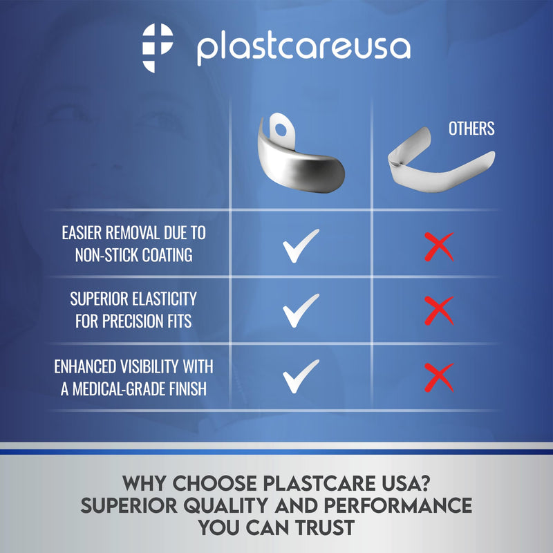 100 5.5mm M4 Decidious (Large) Dental Metal Matrices Sectional Contoured Matrix Refills by PlastCare USA 5.5mm M4 Tall Molar (Large) 100