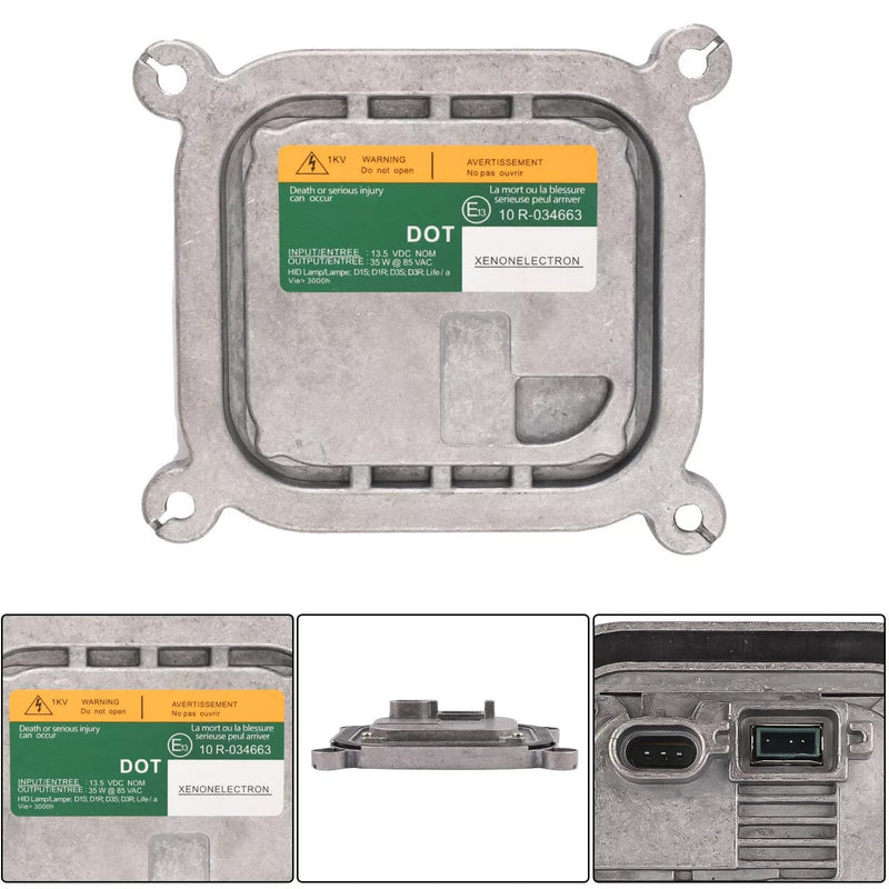 Xenon D1S D3S 35W HID Ballast 8A5Z13C170A Factory OEM Direct Replacement Control Unit Module for Ford Lincoln D3-O3