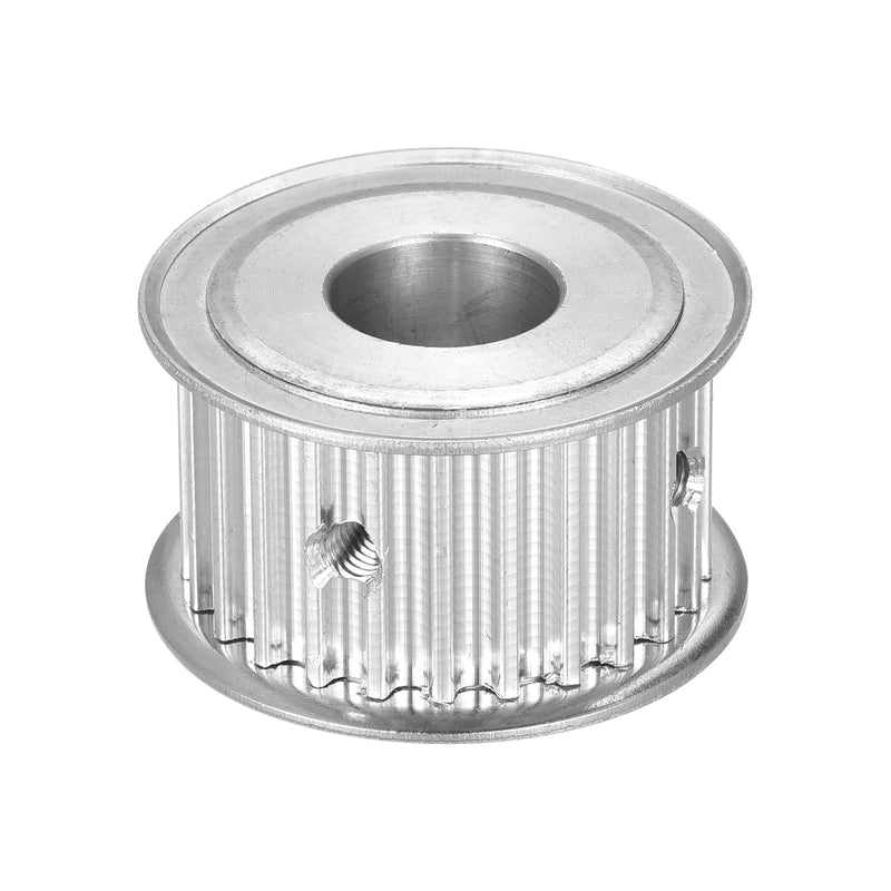 MECCANIXITY 5M 25Teeth Timing Pulley Synchronous Wheel Belt Drive Without Step 25mm Height 5mm Pitch 15mm Bore for Belt, 3D Printer, CNC