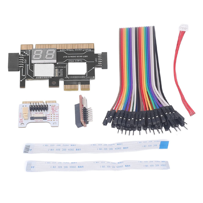 Motherboard Test Card Kit Post Test Analyzer for Laptop and PC Motherboard Diagnostic Adapter Card