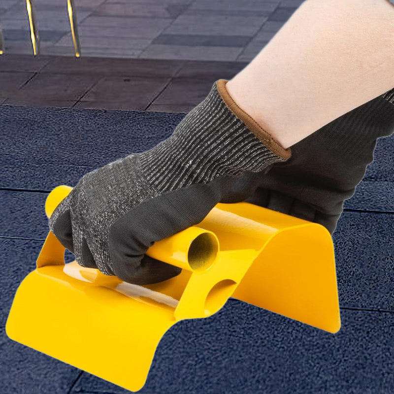 Landscape Curb Trowel – Stainless Steel Concrete Edging Tool for Garden Corner Hand Plastering, 5.91x7.28x3.74 Inch, Rust‑Resistant – for Paths, Patios, Sidewalks
