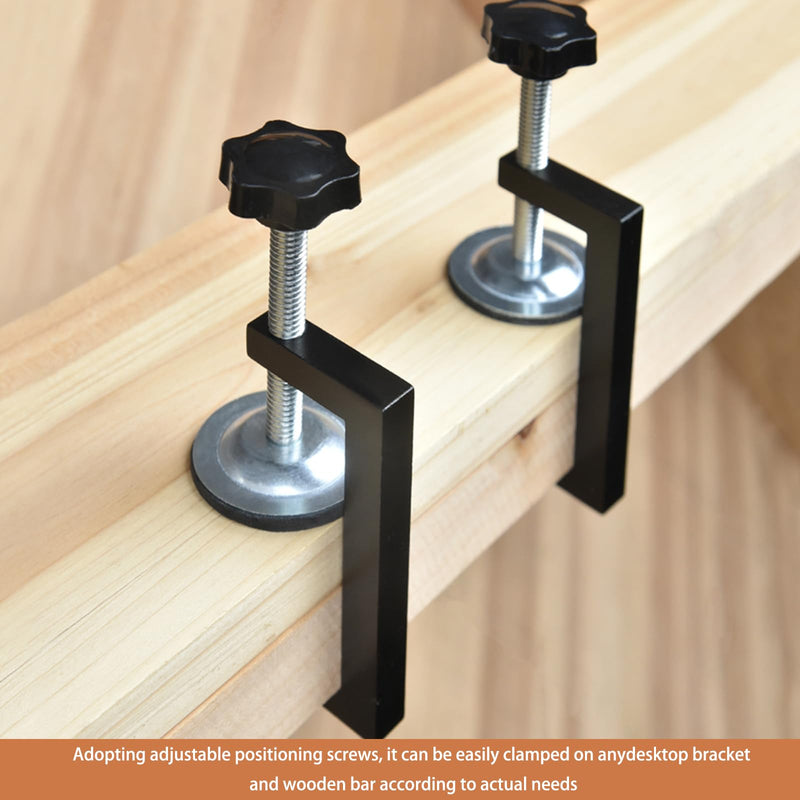 C Clamp for woodworking Mini Clamps Small C-Clamp Tiger Clamp G Clamp Small Desk Clamp Universal Cabinet C Clamps Heavy-duty Woodworking Clamp,2 inch C-Clamps 4 pcs