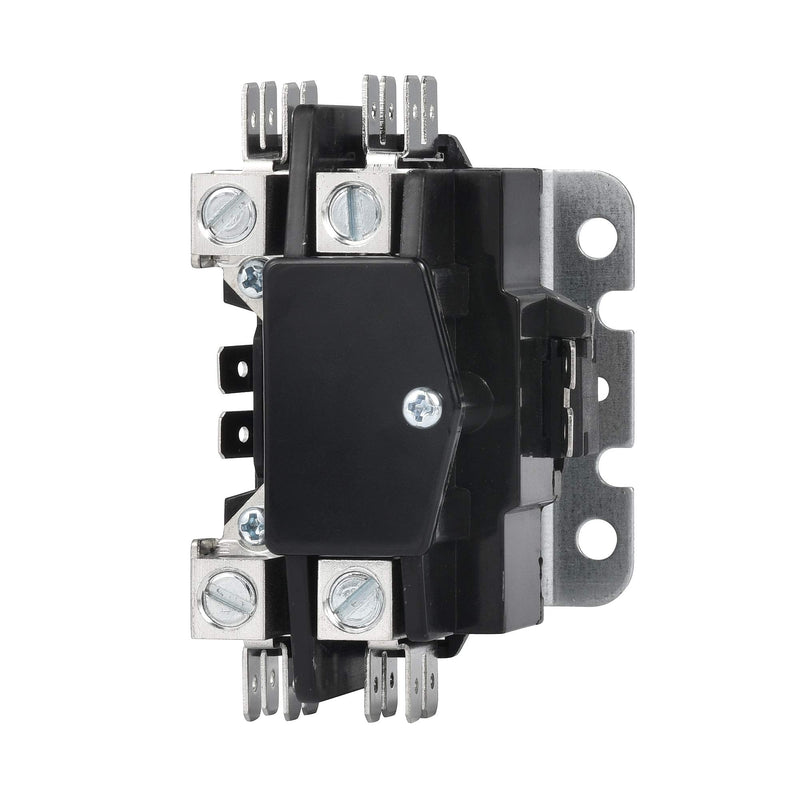 SUNLEE UL 1 Pole 40 Amp Contactor with 24V Coil for AC Air Conditioner Condenser Heat Pump Universal Fit 1P 40A 24V