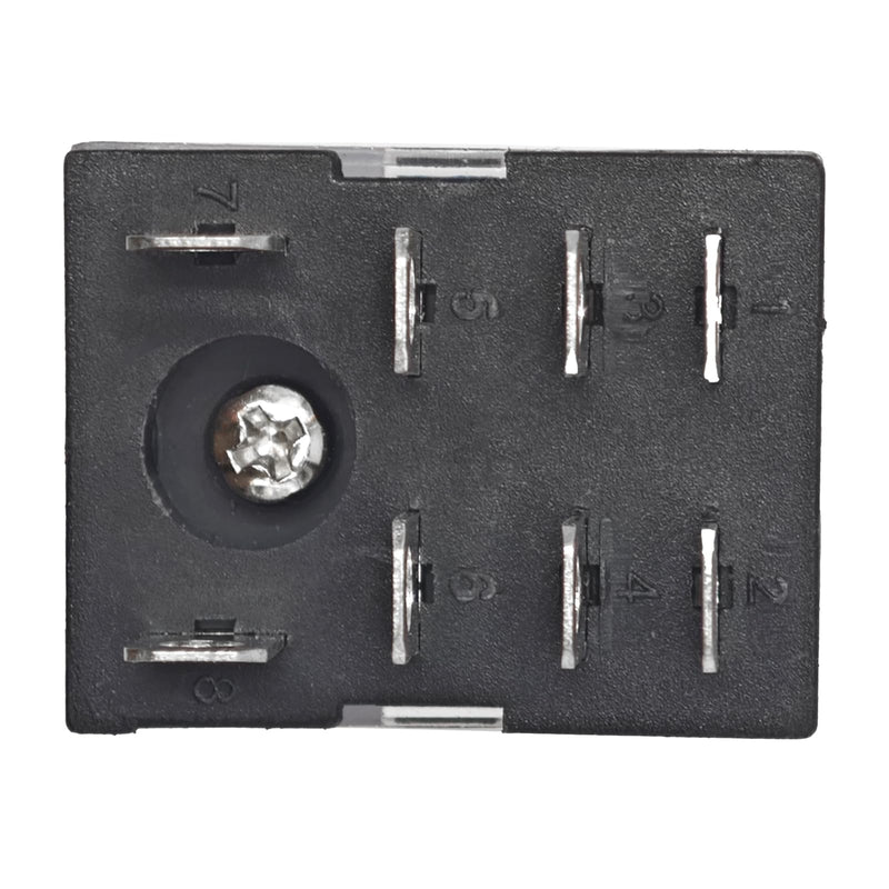 2PCS LY2-AC24 General Purpose Power Relay - DPDT 10A Contact Rating, 24VAC Rated Voltage, 46Ma at 60hz Rated Load Current - Reliable Electric Signal Control for Low Current Applications 2