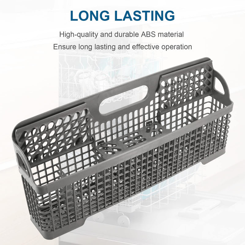 AMI PARTS 8531233 WP8562043 Universal Dishwasher Silverware Basket Replacement Fit for Whirlpool Kitchenaid Dishwasher Utensil Rack Basket, Replaces 8531233,8562043, WP8531233VP