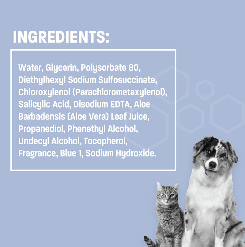 Ear Cleaning Pro+ Wipes - Dog Ear Cleaner Dog Ear Wipes - Advanced Antiseptic Cat Ear Wipes for Dogs - Non-Irritating Cat & Dog Ear Cleaner Wipes - Clean, Dry & Acidify Ear - 100 ct
