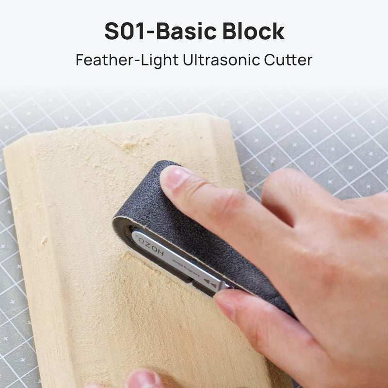 HOZO NeoBlock Sanding Block Set – 1 Magnetic Handle + 3 Swappable Heads (Basic, Pro, Expert) with 6 Grit Belts (120/180/240/400/600/800), Supports Wet Sanding, Quick-Swap for 3D Printing & DIY Project Advanced Combo
