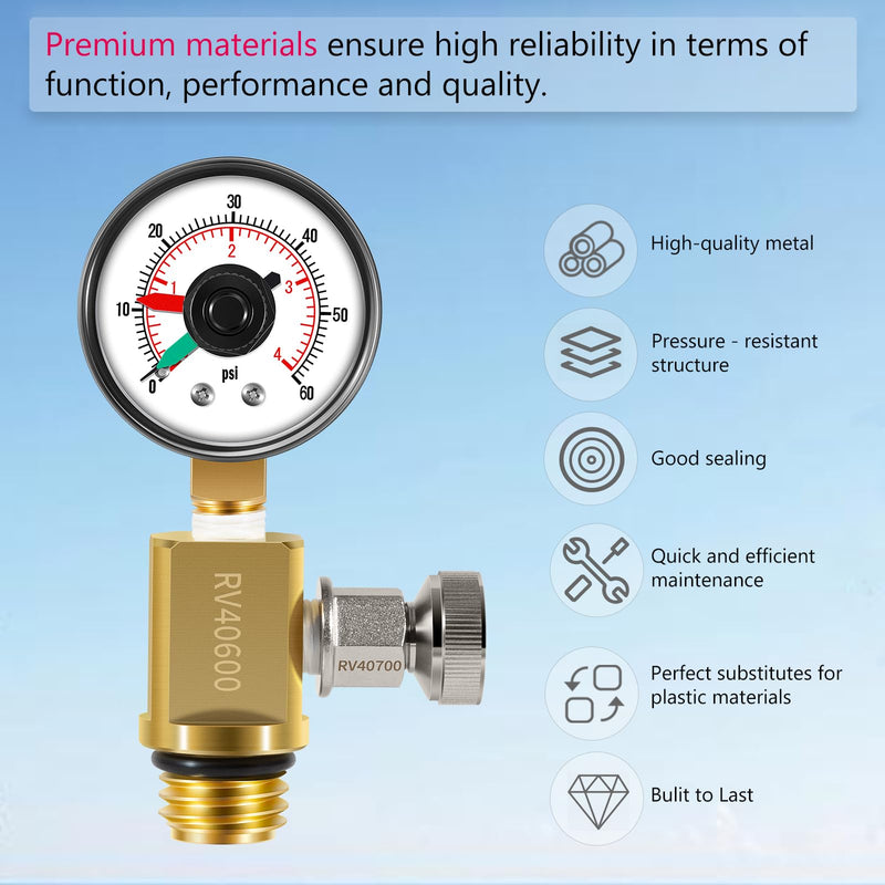 RV40600 (98209800) Brass air Relief valves are Suitable for a Variety of Swimming Pool Filter System Solutions, Including FNS, Clean and Clear, Quad DE, and 4000 Series Filters.