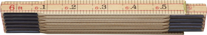 Hultafors Tools 101204U Folding Ruler E66 2 12* (Pack of 2) 66" (Pack of 2)