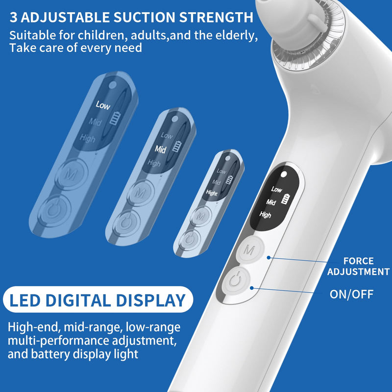 Upgraded Electronic Tonsil Stone Remover，Tonsil Stone Remover Vacuum，Tonsil Stones Removal kit，Tonsil Stone Extractor，7 in 1 Kit