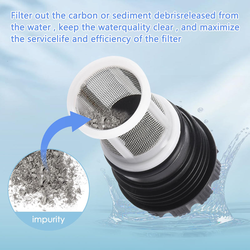 H98-510-S tankless Water Heater Filter for tankless Water Heater (2 Tankless Water Heater Inlet Screen Assembly）