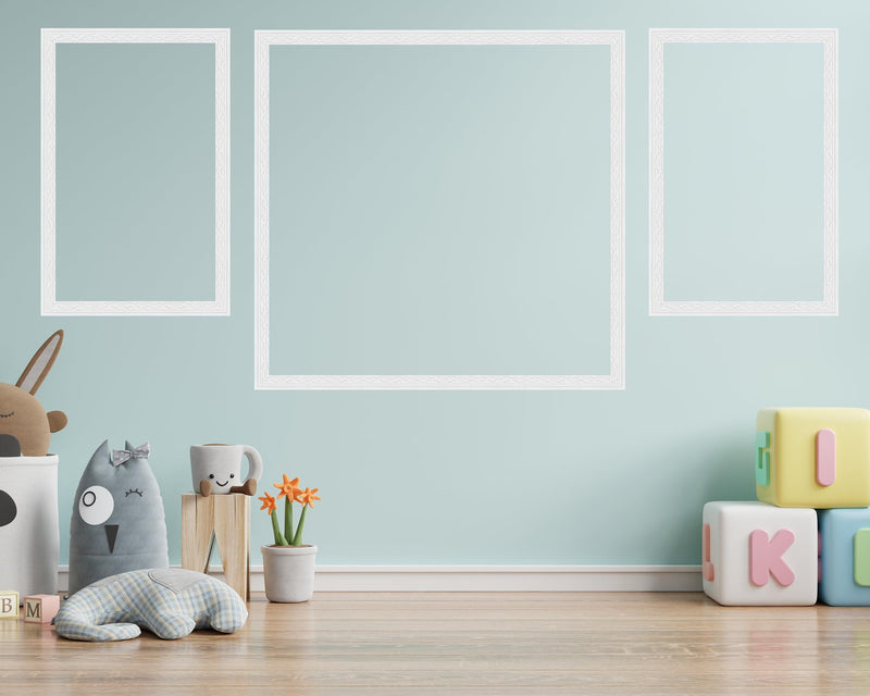 TaoBary 8 Roll 90 x 3 Inch Self Adhesive Flexible Foam Molding Trim Wallpaper Border 3D Sticky Decorative Wall Lines Peel and Stick Trim Wall Trim Baseboard Trim for Hotel Home DIY Decoration