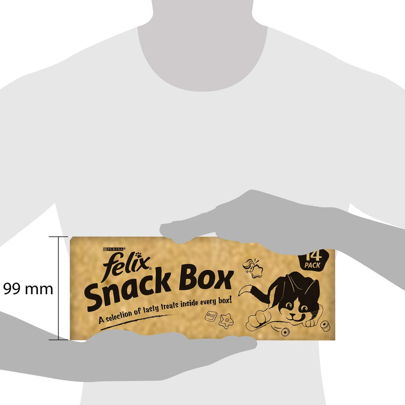 Felix Cat Treats Mixed Snack Box, 765 g, Pack of 14 - PawsPlanet Australia