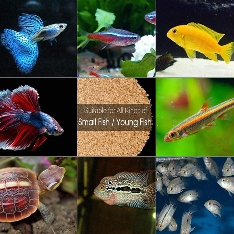 Freeze Dried Daphnia 2-Ounce (Water Flea) Fish Food Aquarium Zooplankton Shrimp Tiny Fish, Babies, Corals, Betta, Neon, Guppy, Cichlid, Catfish And All Tropical Fish - PawsPlanet Australia