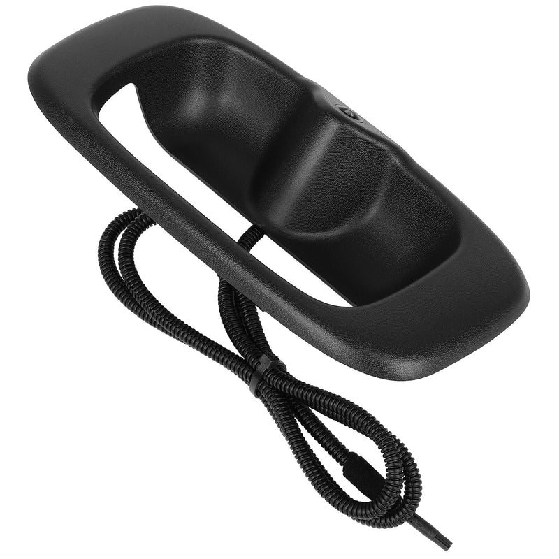 OCPTY Door Handle Rear View Camera Back Up Tailgate Door Handle Camera Replacement Fit for Chevrolet for Silverado 1999-2007 for GMC Sierra 1999-2007 Black