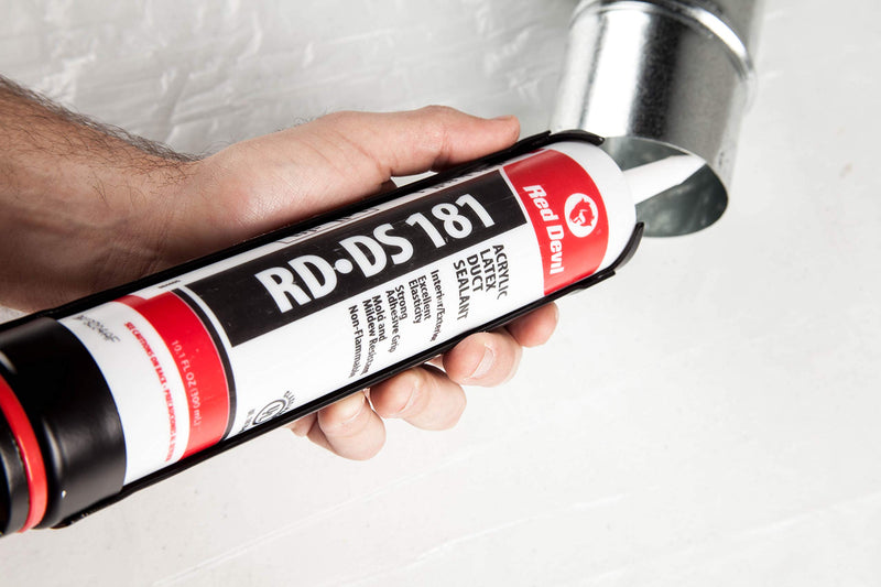 Red Devil 0846DS RD-DS 181 Acrylic Latex Duct Sealant, 10.1 oz, Gray, 1 Pack 1 - Pack