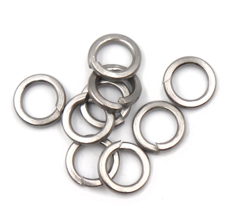 binifiMux 1150pcs M2 M2.5 M3 M4 M5 M6 M8 M10 M12 Spring Lock Washers Assortment Kit, 304 Stainless Steel