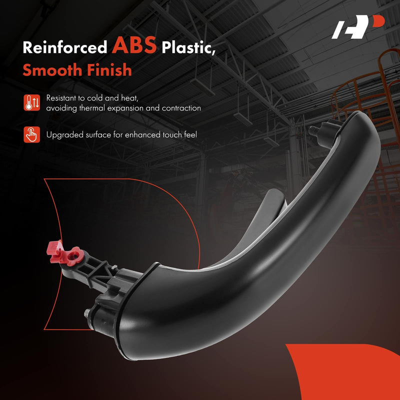 A-Premium Tailgate Handle Liftgate Latch Handle Compatible with Hyundai Santa Fe 2007-2012, Primed Black