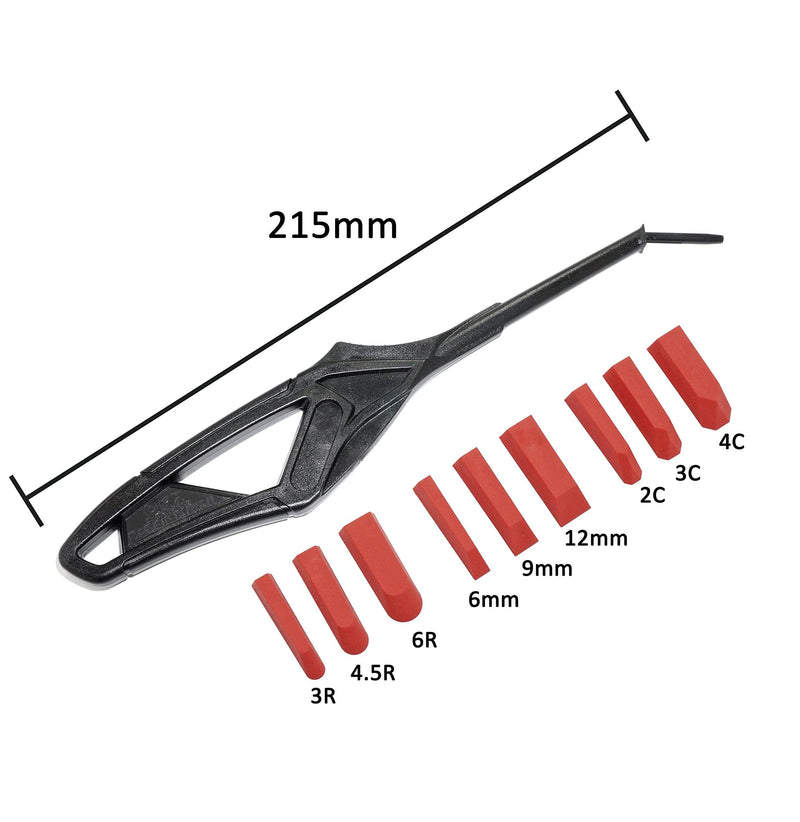 ORXPLUS TOOLS 10pcs Caulking Tool Kit Silicone Finishing Tool for Tight Areas Bathroom Kitchen Window Sink 10 PCS Silicone Finishing Tool