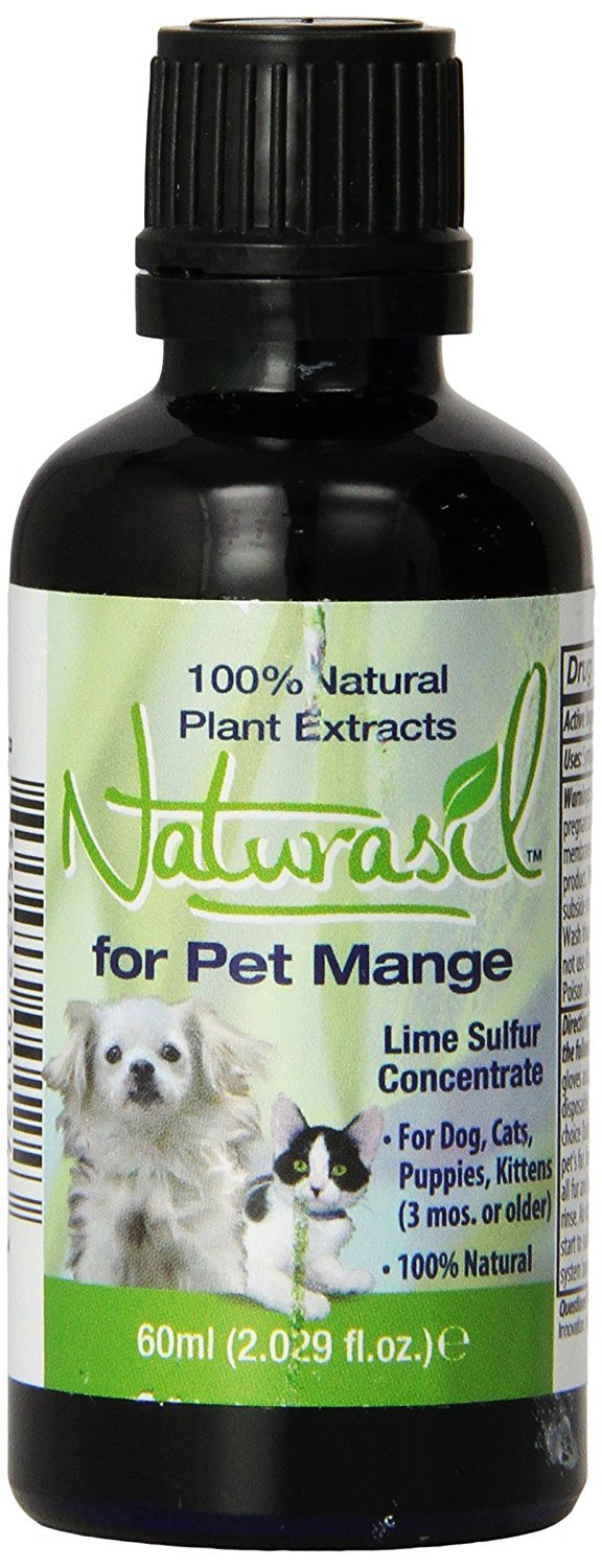 [Australia] - Naturasil Pet Mange Treatment for Sarcoptic and Demodectic Mange, 60 ml 