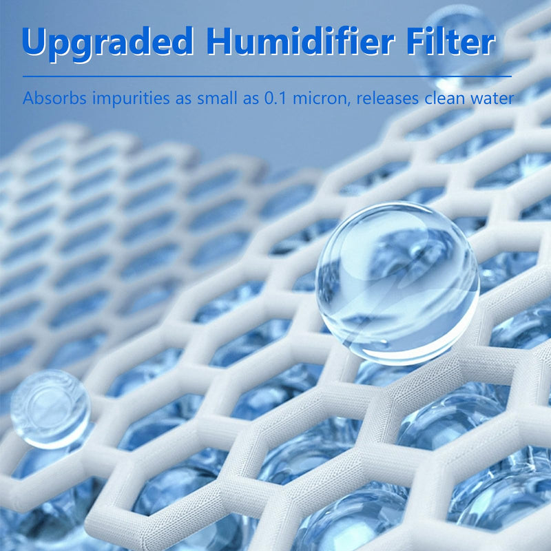 Improvedhand 1043 Super Humidifier Wick Filter Replacement for Aircare Bemis Essick Compatible with 821000 826000 826600 826800 826900 831000 EP9 EP9R EP9500 EP9700 EP9800, Pack of 2