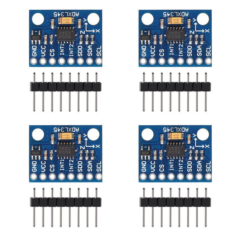 4Pcs ADXL345 3-Axis Digital Acceleration GY-291 Gravity Tilt Module for IIC/SPI Transmission
