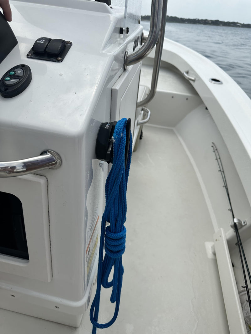 E-Sea Cleat- Heavy-Duty Suction Mounted Utility Cleat | Tie up kayaks, secure boat fenders, secure paddle boards, RV towel hanger, attatch accessories