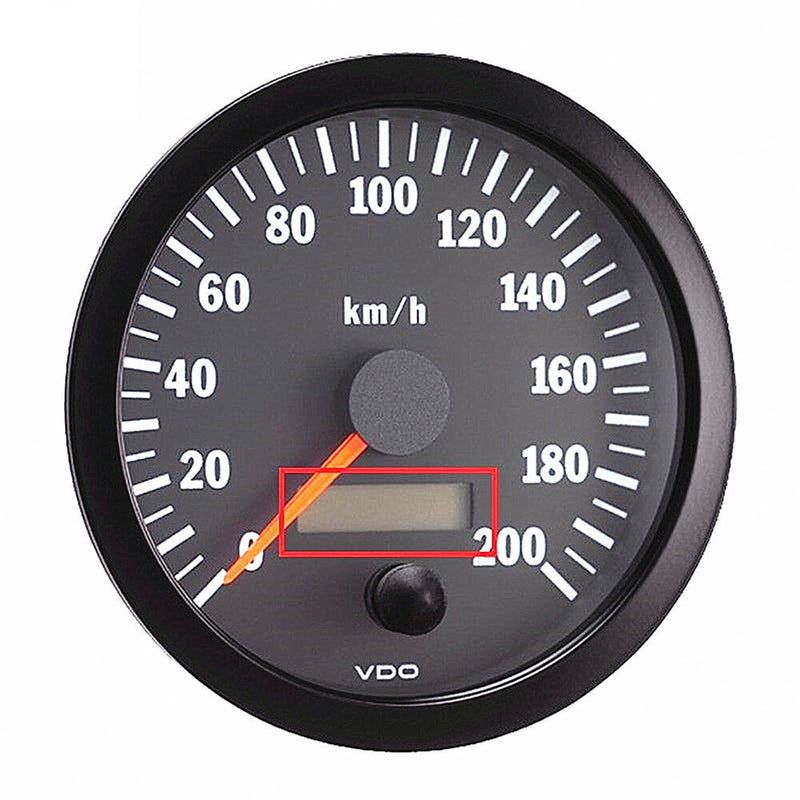 BestParts New LCD Display Replacement for VDO Tractor Penta 1254GBS01 | Compatible With trucks international cockpit vision tractor Penta boat All VDO 85mm Size 1254GBS01