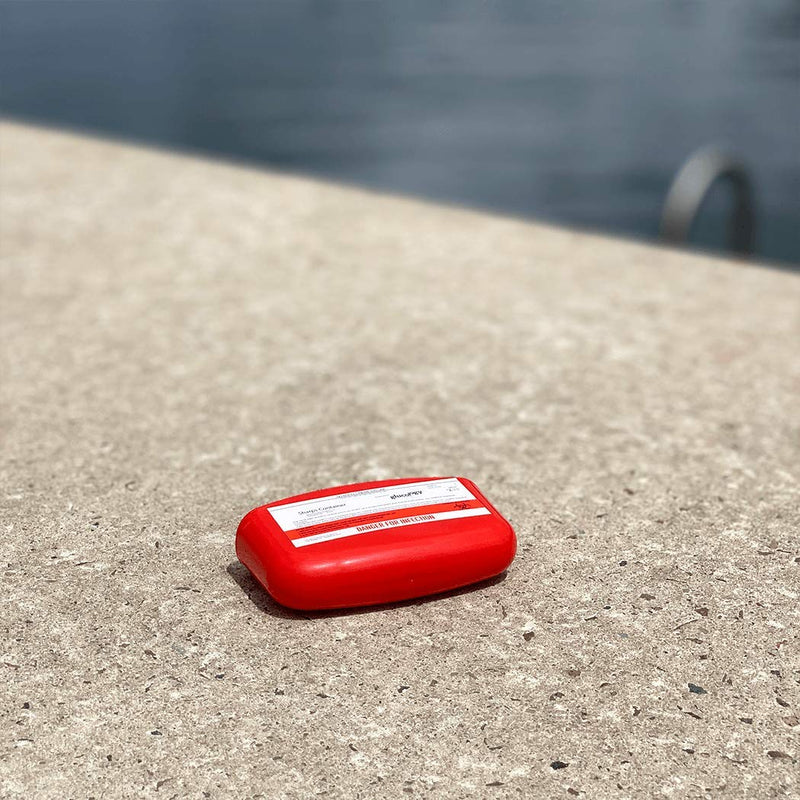 3 Pack Glucology Red Sharps Bins - Durable 80ml Biohazard Needle Disposal Containers - Portable, Leak-Proof, Easy to Use for Insulin Diabetic Needles, Home and Travel Medical Waste Management 3 Pack