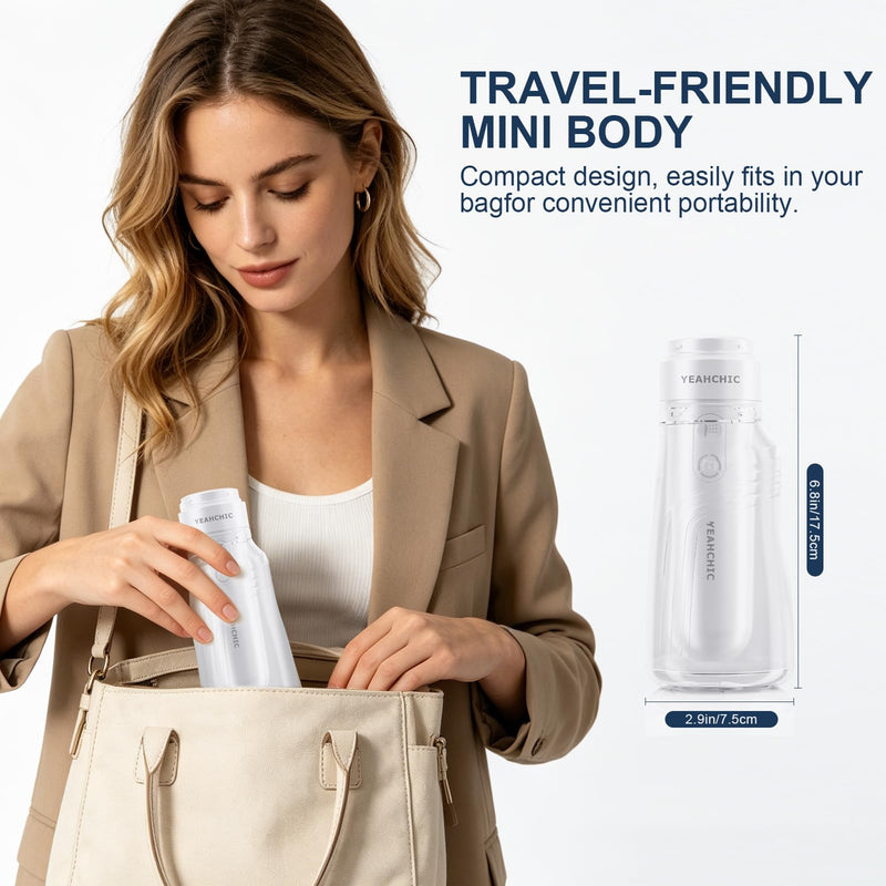 Portable Travel Bidet USB-C Rechargeable 400ml 3‑Mode Adjustable Pressure | IPX7 waterproof, cordless design, clean anywhere anytime – perfect for men, women, babies & postpartum care