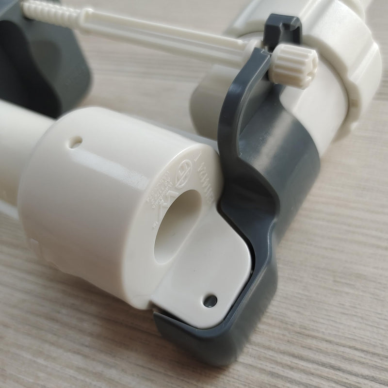Side Mount Toilet Fill Valve Compatible with Toto Wall Mount Toilet Tank - 3/8" Thread Diameter 3/8 Inch