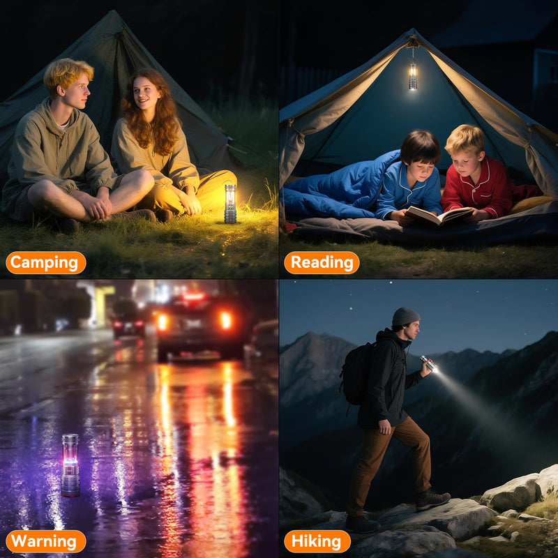 LED Flashlights High Lumens Rechargeable, 90000 High Lumens Super Bright Flashlight Camping with 11 Modes & Waterproof, Powerful Handheld Flashlight for Camping Emergencies, Outdoor, Hiking, Working