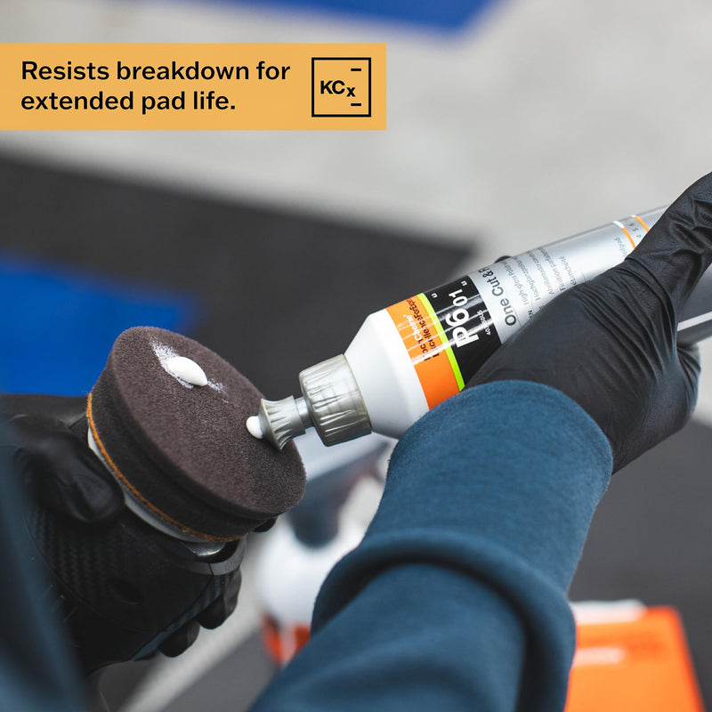 KOCHCHEMIE - One Cut Pad V2 - Medium Abrasive Pad for Removing Moderate Weathering & Scratches; Long-Lasting Compression Hardness; Contours Easily (45mm x 23mm) 45mm
