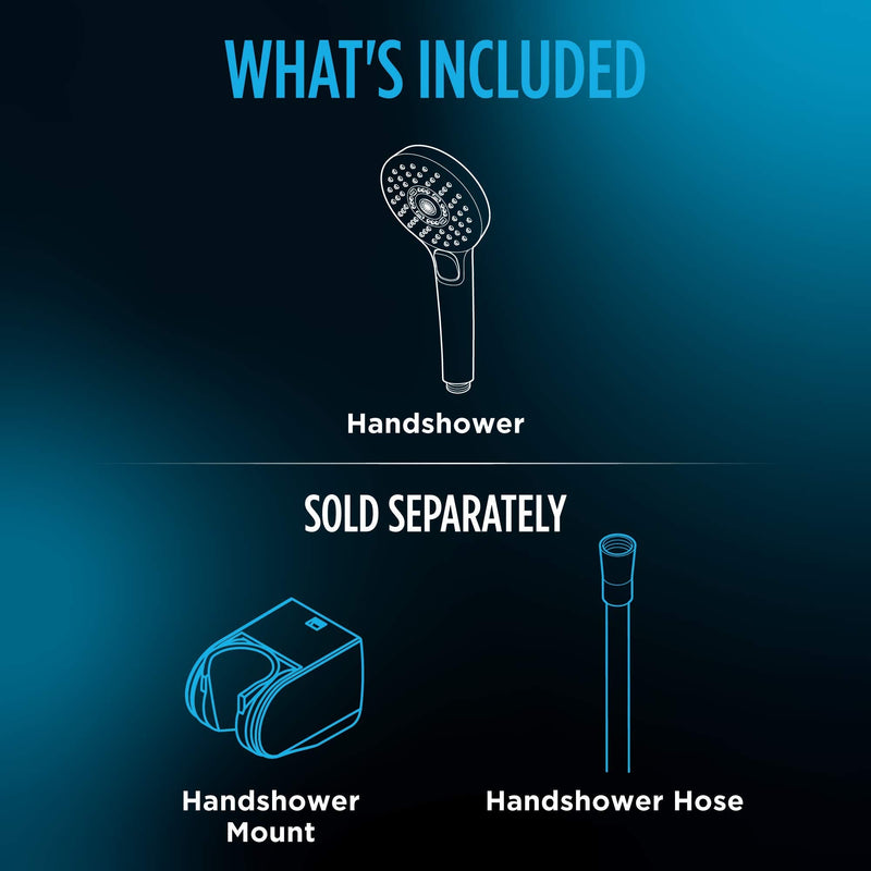 TOTO G Series 1.75 GPM Multifunction 4 inch Square Handshower with ACTIVE WAVE, COMFORT WAVE, and WARM SPA, Polished Chrome - TBW02015U4#CP Multi Spray