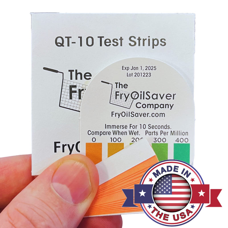 Steramine Quat Test Strips for Food Service, 30 x QT-10, Test Strips to Measure 0-400 ppm, for Testing Sanitizing Solutions Made with Steramine Quaternary Tablets, Hydrion QT-10E, 2 x Envelopes 32