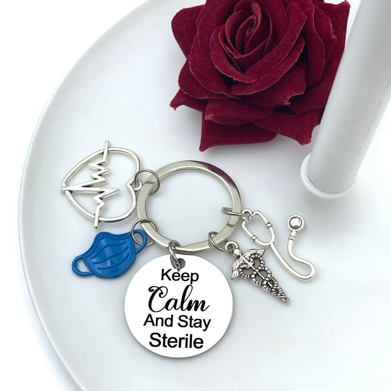Surgical Tech Gift Surgical Technologist Keychain Surgical Technologist Appreciation Gift for Nurse Doctor Assistant Medical Thank You Gifts Student Graduation Birthday Graduation Gifts