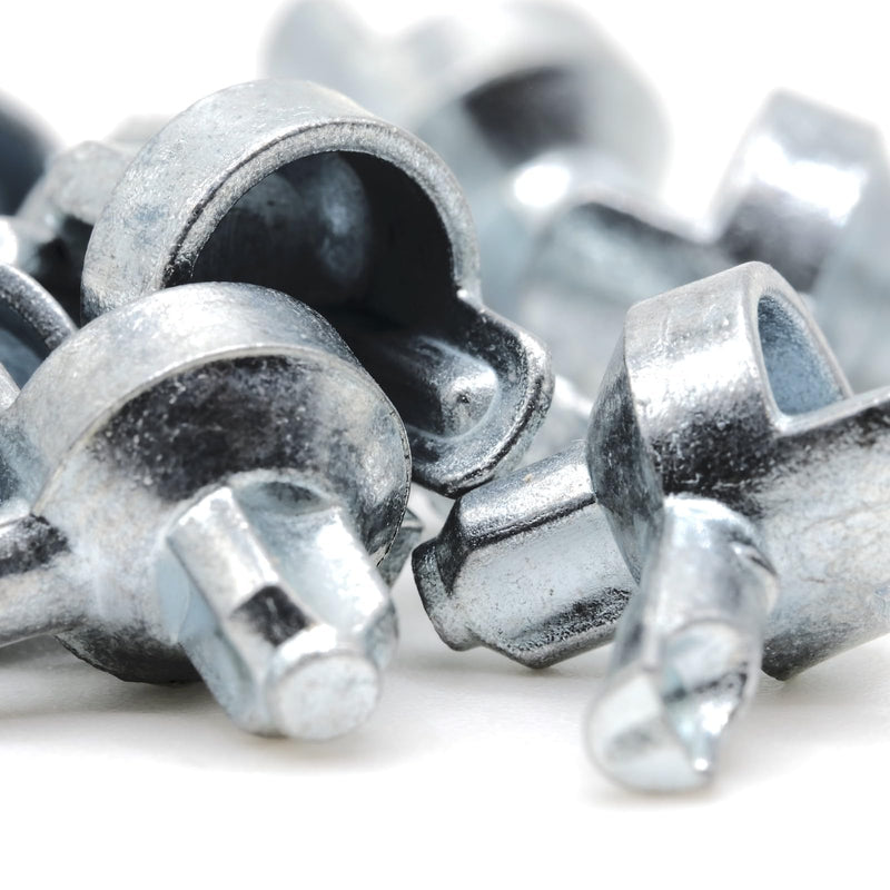 ReplacementScrews Shelf Support Pins Compatible with IKEA Part 131372 (Billy Bookshelf) - Zinc Alloy Die-Cast Shelf Pegs (Pack of 16) Pack of 16