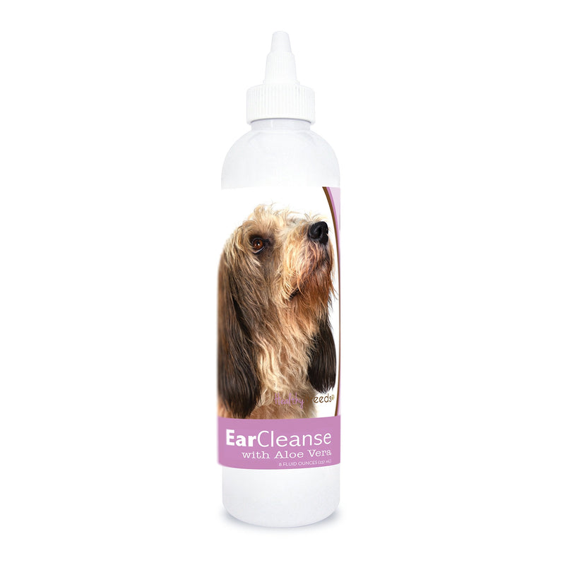Healthy Breeds Petits Bassets Griffons Vendeen Ear Cleanse with Aloe Vera Sweet Pea and Vanilla 8 oz