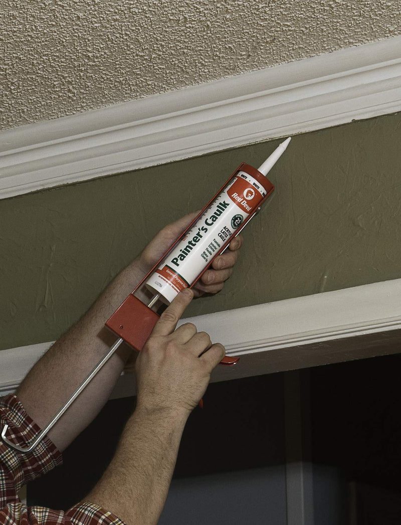 Red Devil 0746 10.1 oz. Painters Caulk, 1-Pack, White 1 Pack