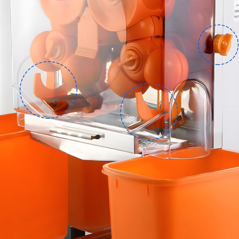 Orange Juicer Spare Part, XC-2000E Juicer Blade with Knife Holder Electric Orange Juice Machine Part Com Page Automatic Orange Juicer Machine Spare Parts Replacement Accessories