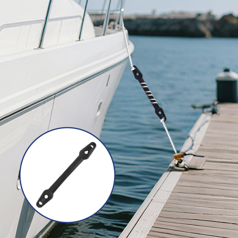 2pcs Boat Mooring Snubber, Heavy-Duty Boat Mooring Snubber Dock Line Accessories Anti-Slip Design Whips with Raised Points Fit for 3/8" - 7/16" (9.5-11mm)