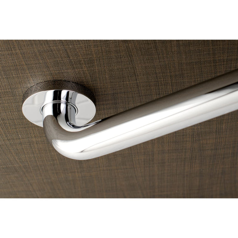 Kingston DR514122 x 1-1/4" O.D. Brass ADA Grab Bar, Polished Brass
