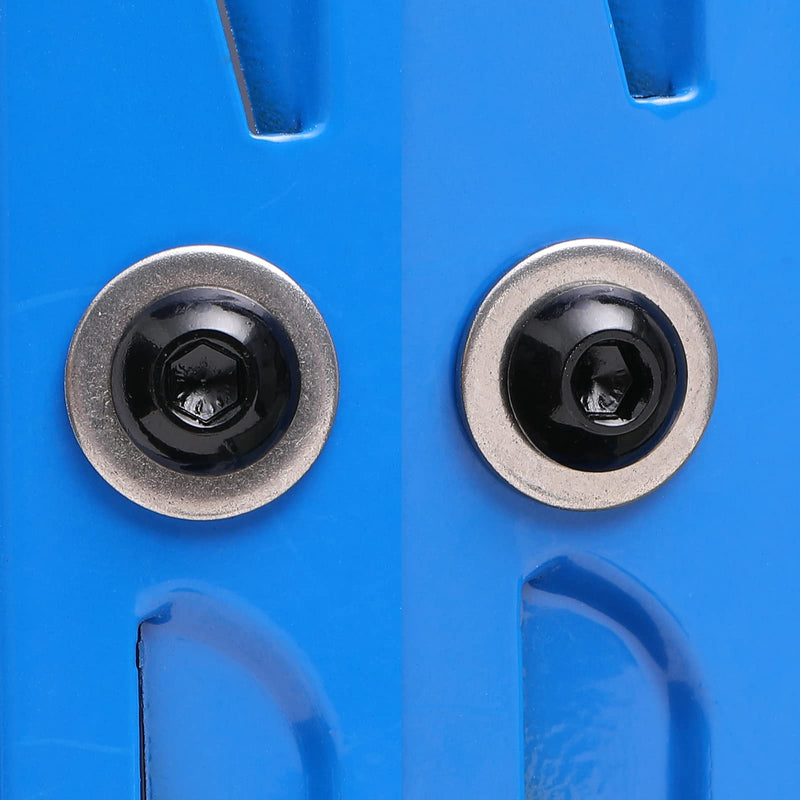 1/4-20 x 1 Button Head Socket Cap Bolts Screws, 20Pcs 304 Stainless Steel 18-8, Allen Hex Drive, Black Oxide by SG TZH(with Hex Spanner) 20 1/4-20 x 1"